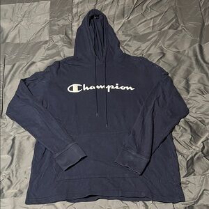 Champion Dark Blue Hoodie